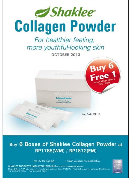 shaklee collagen powder promo2