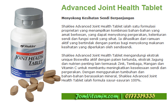 Advanced Joint Health Tablet Shaklee