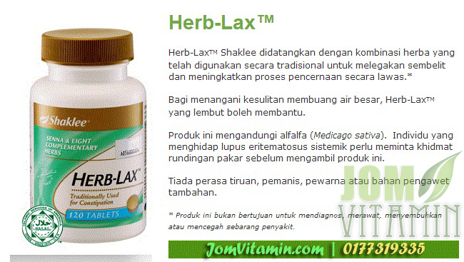 Herb-lax shaklee