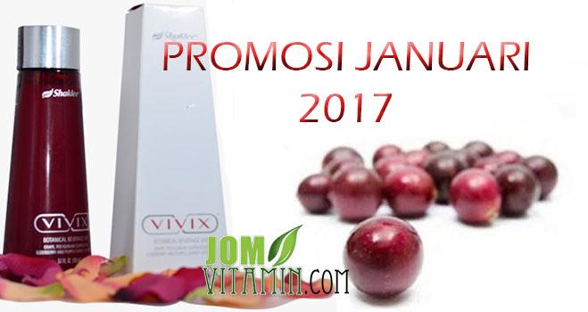 promosi vivix shaklee januari 2017